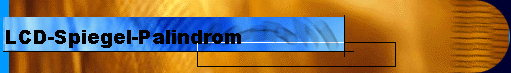LCD-Spiegel-Palindrom