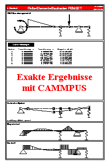 Exakte Ergebnisse
mit CAMMPUS