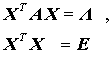 hnlichkeitstransformation einer symmetrischen Matrix, die mit einer Orthogonalmatrix auf Diagonalform transformiert