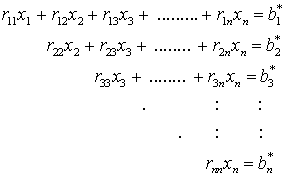 Gestaffeltes System, Ausgangspunkt fr das Rckwrtseinsetzen