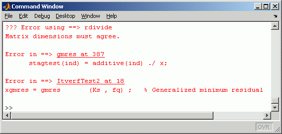 GmresBug