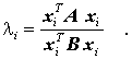 Rayleighscher Quotient, aufgeschrieben mit einem Eigenvektor, liefert den zugehrigen Eigenwert