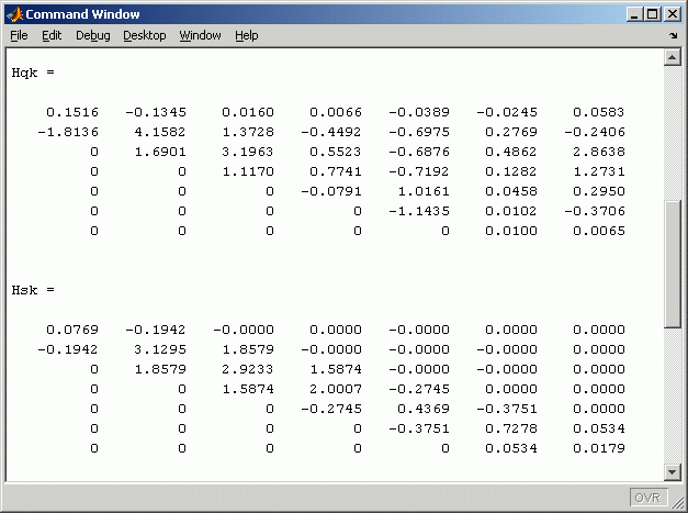 Hessenberg-Formen einer unsymmetrischen bzw. einer symmetrischen Matrix
