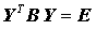 Bedingung fr "B-orthonormierte" Matrix der Eigenvektoren