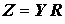 Zerlegung einer Matris in das Produkt aus einer Orthonormalmatrix und einer Rechtsdreiecksmatrix