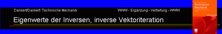 Eigenwerte der Inversen, inverse Vektoriteration