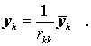 Endgltige Formel fr den nchsten Spaltenvektor der orthonormierten Matrix